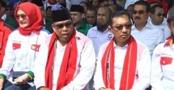 Lautan Manusia Banjiri Deklarasi Murad-Orno di Lapangan Merdeka Ambon