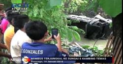 Mobil Pengangkut 50 Kambing Terjungkal di Trenggalek, 6 Ekor Tewas