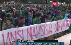 Tak Terima Rekannya di-DO, Ribuan Mahasiswa UIN Makassar Demo