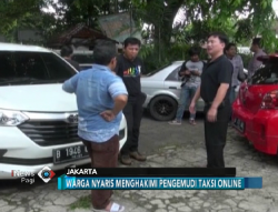 Serempet Mobil Lain, Pengemudi Taksi Online Nyaris Diamuk Warga