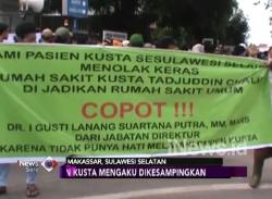 Layanan Berbeda, Pasien Kusta Demo Rumah Sakit di Makassar