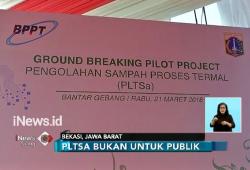 Segera Dibangun, PLTSa Bantar Gembang Baru Penuhi Listrik Internal