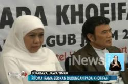 Rhoma Irama Siap Dukung Khofifah-Emil di Cagub Jatim