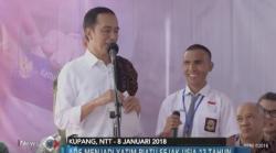 Tolak Sepeda, Pelajar Tunanetra ini Minta Ditukar Laptop dari Jokowi