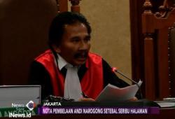 Sidang Andi Narogong, Bacakan Lebih 1.000 Lembar Pembelaan
