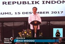 Jokowi Resmikan Pembangunan Rel Ganda Sukabumi-Bogor