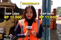 Tarif Tol Resmi Naik Rp500-Rp1.500