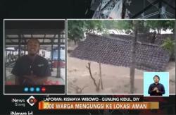  Banjir 3 Meter Rendam Lima Kecamatan di Gunung Kidul