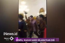 Diguncang Gempa, Sandiaga Uno Panik Ajak Pegawai ke Luar Ruangan