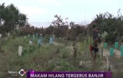 Belasan Makam di Rembang Hilang Diterjang Ombak