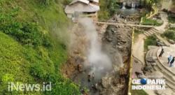 Menikmati Pemandian Air Panas Geyser Cisolok