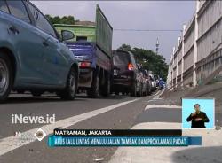 Hari Ketiga Underpass Matraman, Lalu Lintas Padat