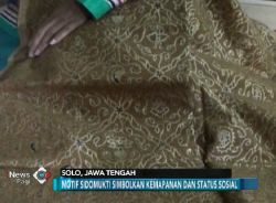 Kahiyang Ayu Gunakan Kain Motif Sidomukti untuk Resepsi