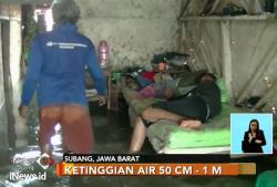 Banjir Rob Rendam 250 Pemukiman Warga Subang 4 Hari