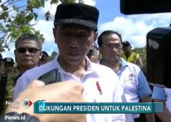 Jokowi Sampaikan Sikap RI ke Presiden Palestina Tolak Kebijakan AS