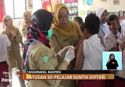 Ratusan Pelajar Jalani Imunisasi Cegah Difteri