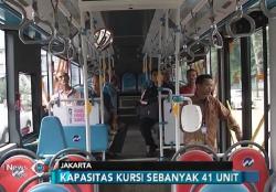 Dilengkapi TV, Transjakarta Uji Coba Metro TransÂ 