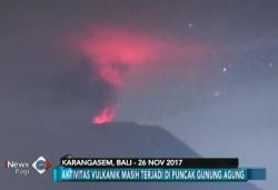 Suara Dentuman Gunung Agung Terdengar hingga Radius 12 KM