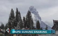 Gunung Sinabung Erupsi, Ribuan Hektare Lahan Petani Gagal Panen
