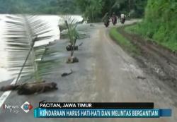 Tertimbun Longsor 2 Hari, Jalur Pacitan-Ponorogo Sudah Dapat Dilalui