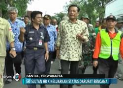 Sri Sultan Hamengku Buwono XÂ  Keluarkan Status Darurat Bencana