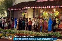 Rangkaian Resepsi Kahiyang dan Bobby Telah Selesai