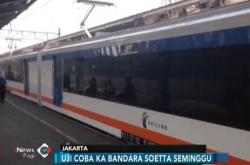 Kereta Bandara Soekarno-Hatta Dioperasikan Awal Desember