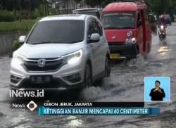 Drainase Buruk Penyebab Banjir di Kebon Jeruk