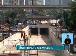 Jelang Uji Coba, Proyek Underpass Matraman Dikebut