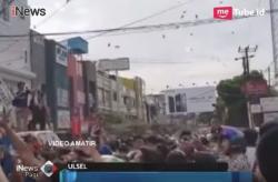 Hujan Uang Hebohkan Car Free Day di Makassar