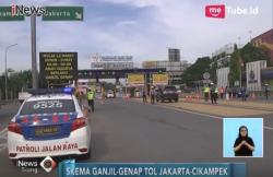 Sistem Ganjil Genap Tol Cikampek-Jakarta Dinilai Efektif