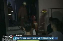 Kebakaran di Sekolah Islam Ibnu Hajar, Damkar Sulit Padamkan Api