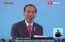 Mengaku Hafal, Ini Makna Mars Perindo bagi Jokowi