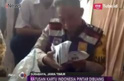 Diduga Dibuang, Warga Surabaya Temukan 643 KIP Terbungkus Rapi