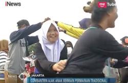Angkat Permainan Tradisional, Combantrin dan LPAI Gelar #JamMainKita
