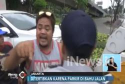Parkir Sembarangan, Oknum PNS Protes Mobil Diderek Dishub