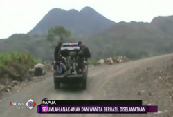 Tim Gabungan Berhasil Selamatkan Sandera Wanita dan Anak-anak<