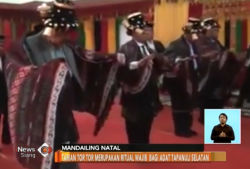 Ngunduh Mantu Kahiyang-Bobby, Para Raja Tapanuli Selatan Berlatih Tari