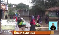 Banjir Belum Surut, Warga Bale Endah Masih Ngungsi