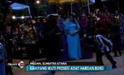 Kahiyang-Boby Jalani Prosesi Ngunduh Mantu