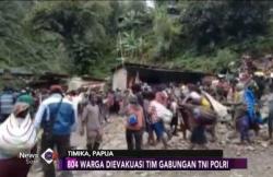 Warga Korban Penyanderaan Tinggal di Posko Pengungsian