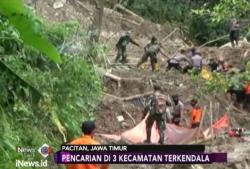 Material Longsor Tebal, Petugas Kesulitan Cari Korban