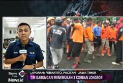 Petugas Temukan Tiga Korban Longsor di Pacitan