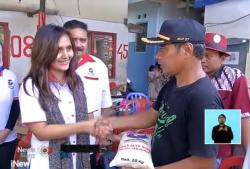 Kartini Perindo Berikan 150 Paket Beras kepada Korban Kebakaran