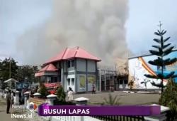 Lapas Lambaro Rusuh, Napi Bakar Mobil