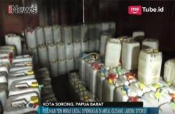 Polda Papua Barat Amankan 20,47 Ton Miras Ilegal
