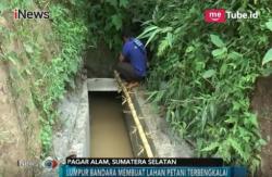 Irigasi Tertimbun Bandara Atung Bungsu, 80 Hektare Sawah Kekeringan