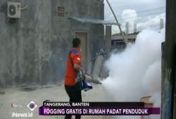Perindo Berikan Fogging Gratis di Kampung Pasar Jengkol
