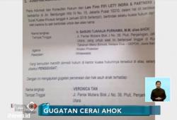 Ahok Gugat Cerai Veronica ke PN Jakut