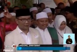 Diiringi Tarian Khas Jabar, Kang Emil dan Uu Resmi Mendaftar ke KPU